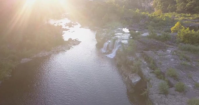 Tennessee waterfalls river Golden Hour