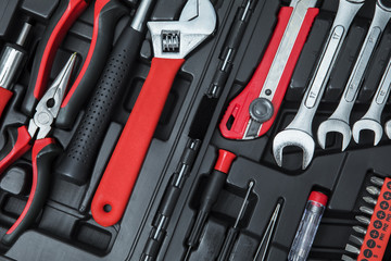 Monkey wrench with workshop tools