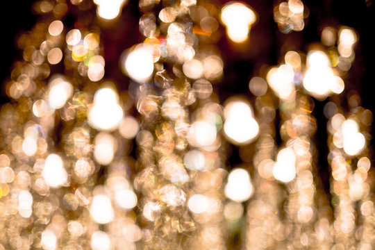 Abstract background, Light bokeh from mirror. Heven luxury feeling.