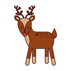 christmas cute winter reindeer decoration