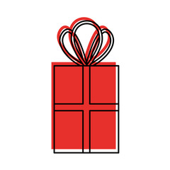 christmas gift box celebration decoration