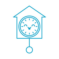 kawaii clock pendulum decoration office