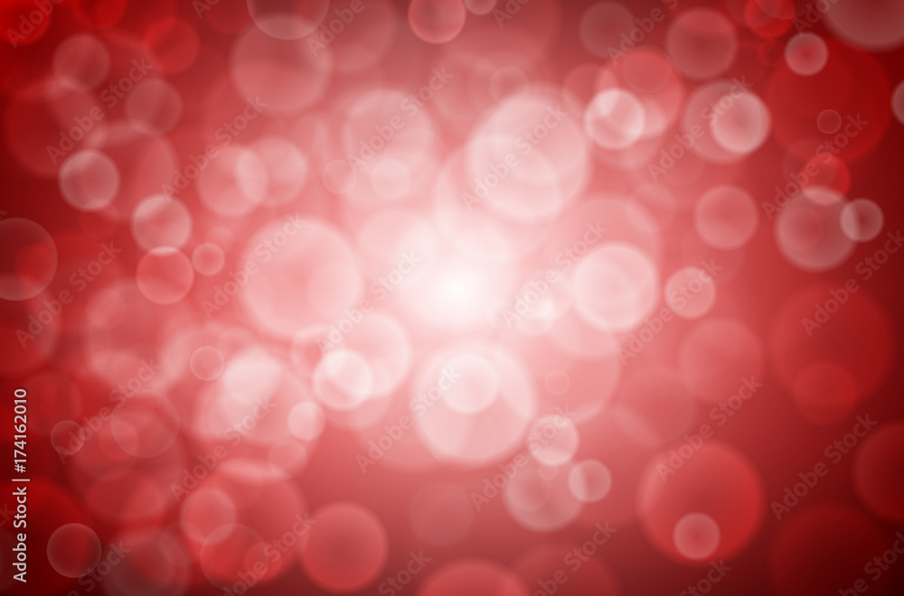 Poster abstract background with bokeh and lighting element with copy space for christmas and celebration de