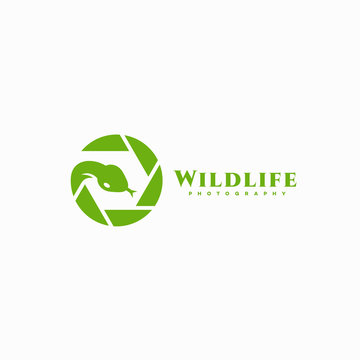 Wildlife photography logo
