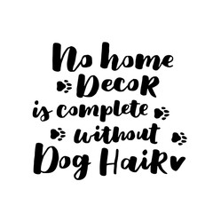 Dog adoption hand written lettering. Brush lettering quotes about the dog. Vector motivational saying black ink on white isolated background.