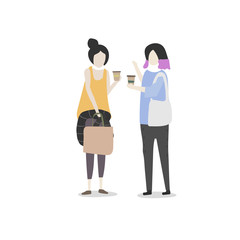 Obraz premium Illustration of human avatar