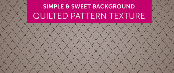 Quilting pattern Simple & Sweet Background vol.15  - obrazy, fototapety, plakaty