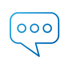 speech bubble message chat dialog communication web