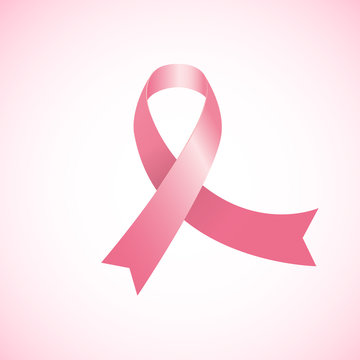  Pink ribbon, breast cancer awareness symbol