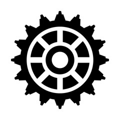 Cogwheel vector icon