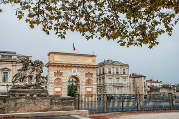 Arc de Triomphe in Montpellier