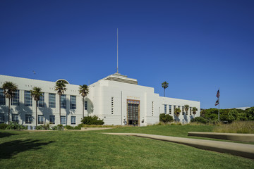 Fototapeta premium The beautiful Santa Monica City Hall