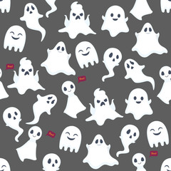 Ghost pattern background