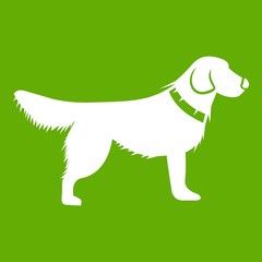 Dog icon green