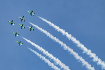 Air Show - Airplanes acrobatic show ,  Malta 