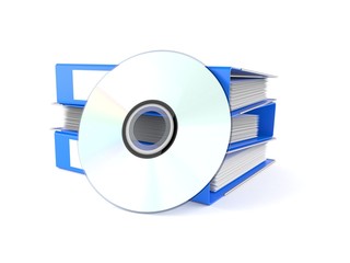 Ring binders with cd disc
