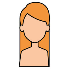 beautiful woman shirtless avatar character