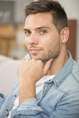Obraz premium Portrait of young man