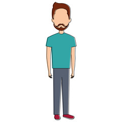 young man avatar character