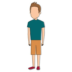 young man avatar character