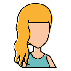 beautiful woman avatar character