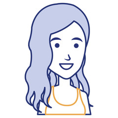 beautiful woman avatar character