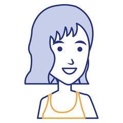 beautiful woman avatar character