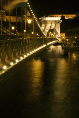 Szechenyi Chain Bridge in Budapest