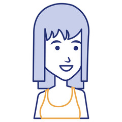 beautiful woman avatar character