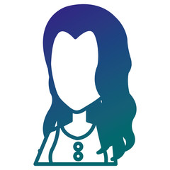 beautiful woman avatar character