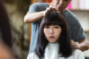 Fototapeta premium 美容院・マッサージ