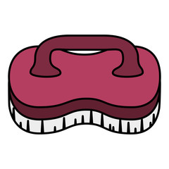 handle brush cleaner icon vector illustration design