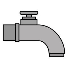 water tap isolated icon vector illustration design