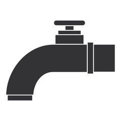 water tap isolated icon vector illustration design