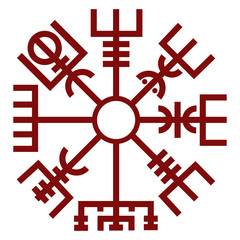 Vegvisir Red color