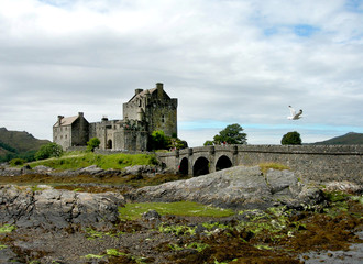 Fototapeta na wymiar Scottish castle