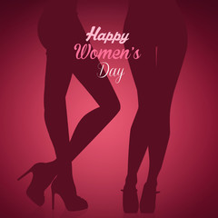 legs of women with sexy underwear for womens day