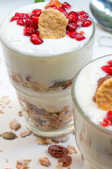 yogurt and granola cup