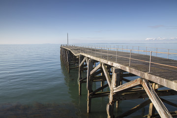 Old Pier at Trefor; Caernarfon