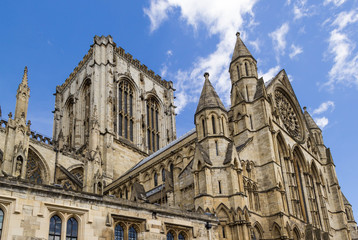 Fototapeta na wymiar York minster cathedral, North Yorkshire
