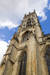 Fototapeta na wymiar York minster cathedral, North Yorkshire
