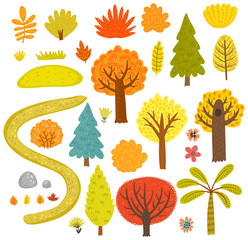 Vector set of trees