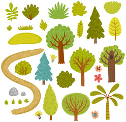 Vector set of trees