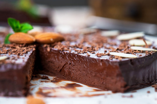 Healty LCHF chocolate cake