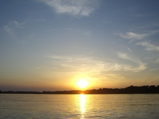 Auf der Donau mit dem Schlauchboot
