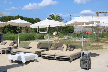Stupenda vista del panorama dell'isola di Ibiza