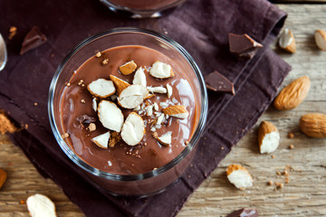 Chocolate Mousse with Almond