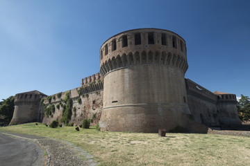Fototapeta na wymiar Imola (Bologna, Italy): the castle