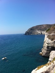 Fototapeta na wymiar Coast of Ischia, Italian island