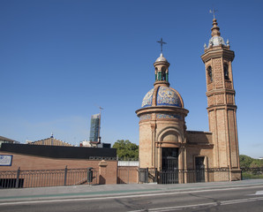 Fototapeta na wymiar Capilla del Carmen. The Carmen Chapel. Triana. Sevilla